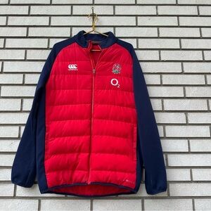Canterbury England Rugby 15/16 O2 Rose Vaposhield Presentation Jacket Mens Large